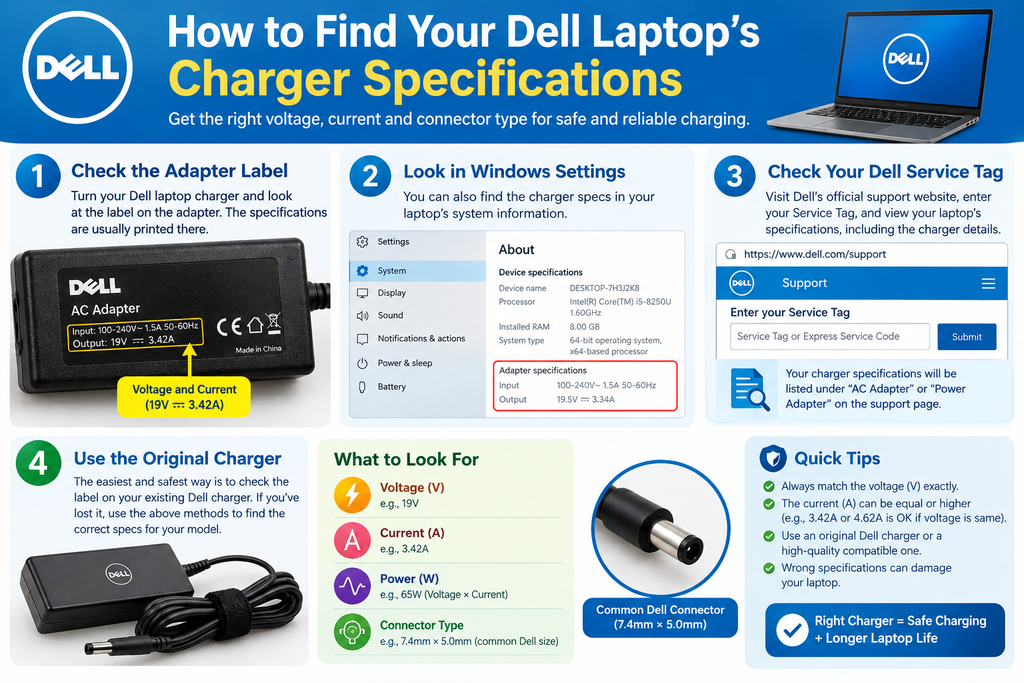 How to Keep Your Dell Charger in Good Condition