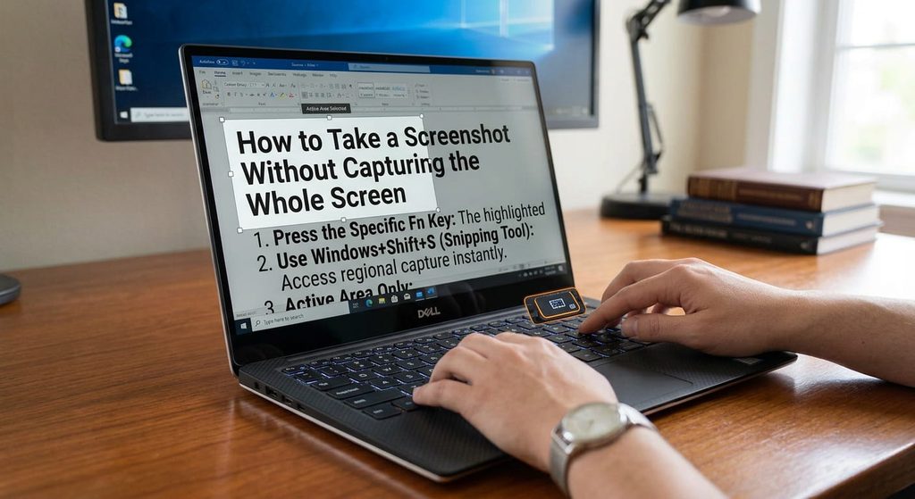 How to Take a Screenshot Without Capturing the Whole Screen