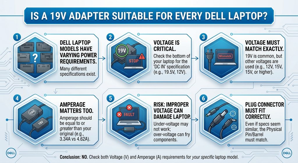 Original vs. Compatible Dell Adapters