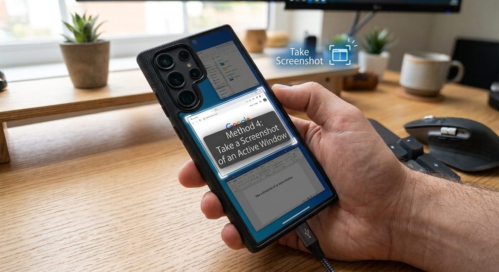 Take a Screenshot of an Active Window