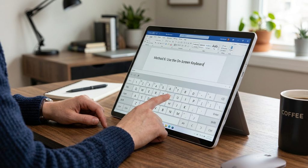 Use the On-Screen Keyboard