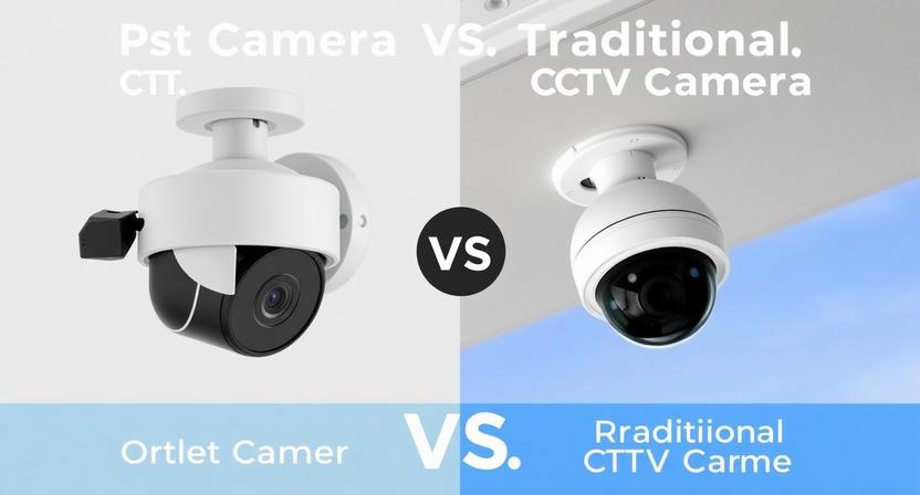 Outlet Camera vs. Traditional CCTV Camera